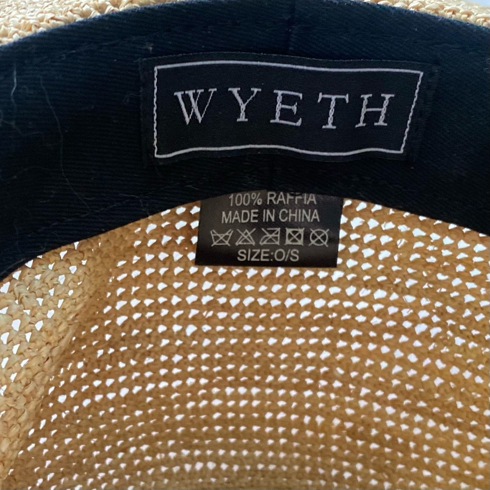 Wyeth Raffia Raffia Hat. One Size. - Picture 5 of 5